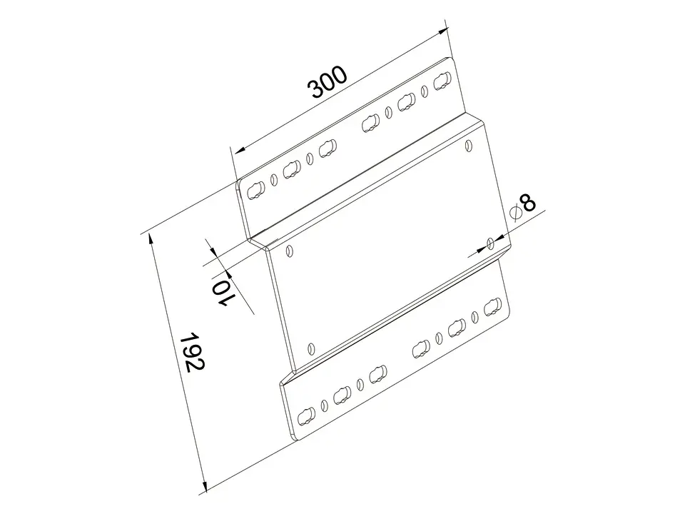 Multibrackets M Pro Series Wall Plate Large Photo 7