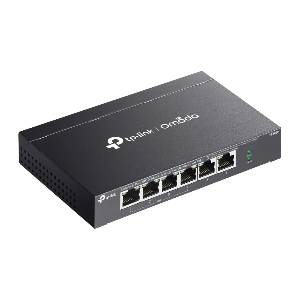 Сетевой коммутатор TP-LINK DS106P Omada Photo 4