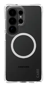PanzerGlass CARE by Samba Vāciņš caurspīdīgs ar baltu Qi Samsung Galaxy S26 Ultra termoplastiska poliuretāna