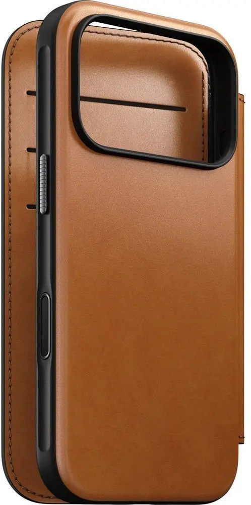 Nomad Modern Leather Folio futrālis iPhone