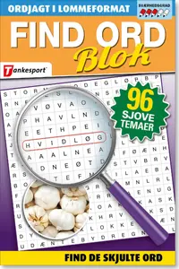 Anek FIND WORD BLOCK Keesing Tankesport Word Search Puzzle Book
