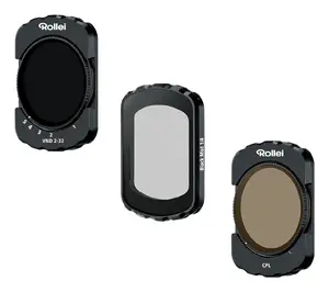 Rollei 20374 Action Sports Camera Accessory Lens Pack of 3