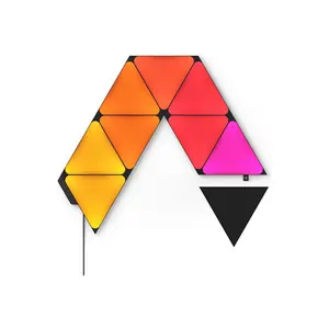 Nanoleaf Shapes Black Triangles Starter Kit 9 panels 42 W WiFi LED light panels