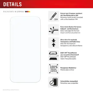 Защитное стекло DISPLEX Real Glass для Apple iPhone 17 Pro и iPhone 18 Pro