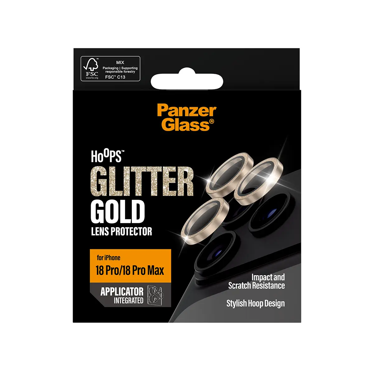 PanzerGlass Hoops kameras aizsargs iPhone 18 Pro / Max Photo 3