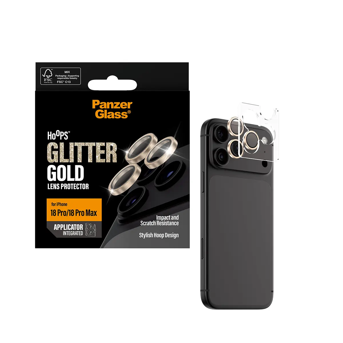 PanzerGlass Hoops kameras aizsargs iPhone 18 Pro / Max Photo 5