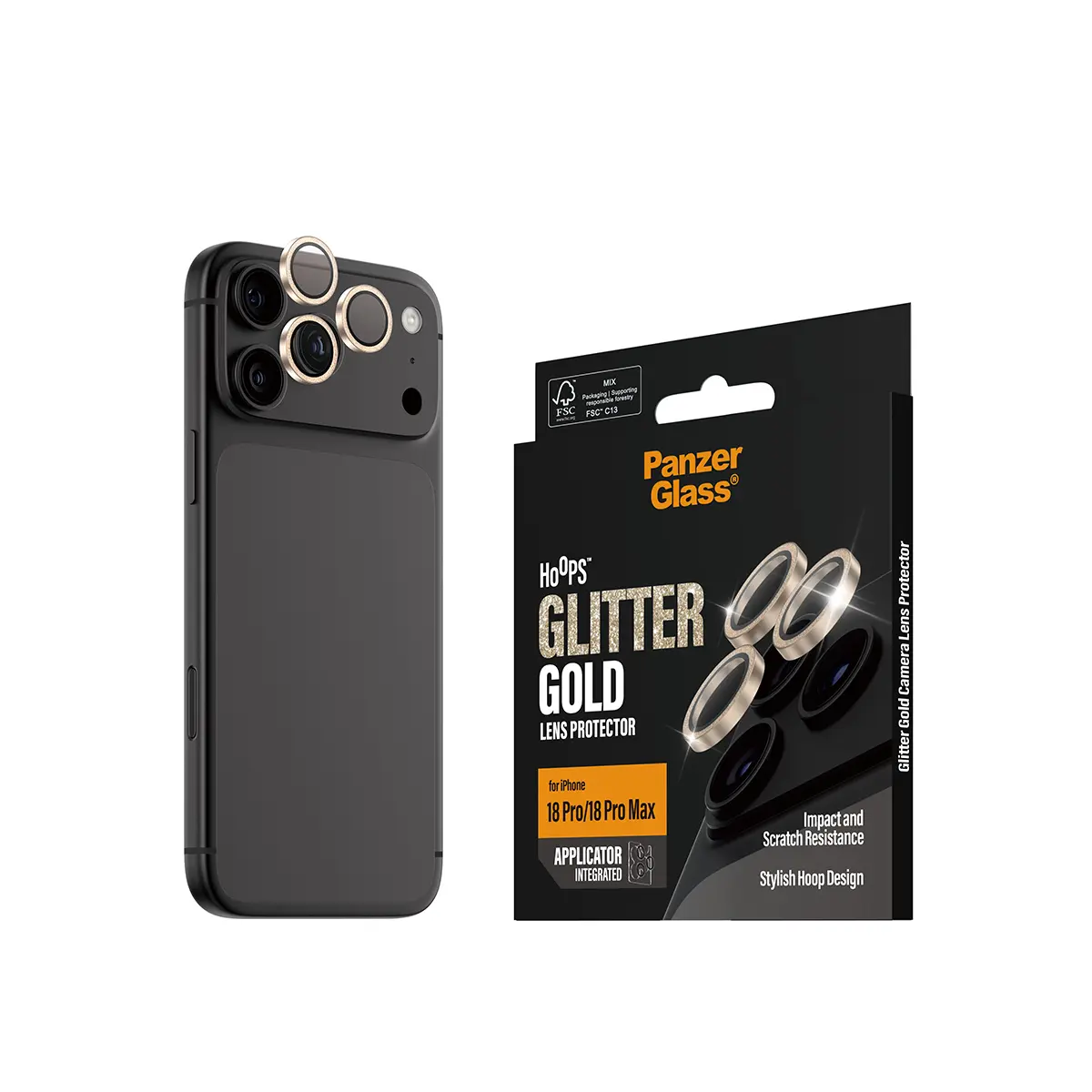 PanzerGlass Hoops kameras aizsargs iPhone 18 Pro / Max Photo 6