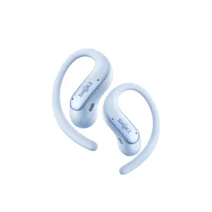 Беспроводная спортивная гарнитура Shokz OpenFit Air 2 с креплением за ухо Bluetooth USB Type-C синяя