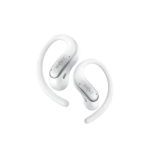 Беспроводная гарнитура Shokz OpenFit Air 2 True Wireless Stereo с креплением за ухо Bluetooth белая для звонков, музыки и спорта