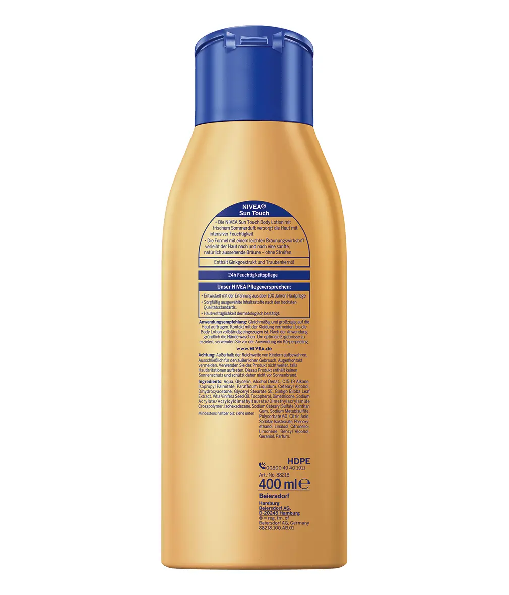 Nivea Sun Touch 400 ml Lotion for Women Photo 2