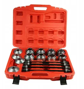 Silver 28-piece Bushing and Bearing Puller Tool Set