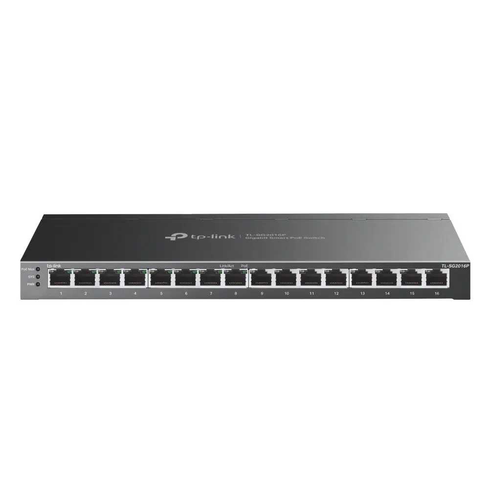TP-Link JetStream TL-SG2016P 16 portu gigabitu