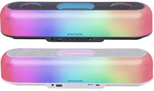 Mars Gaming MSBORB Portable Stereo Speaker Black 20 W Bluetooth 5.3 MicroSD FM Radio
