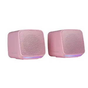 Mars Gaming MSPRO Stereo Portable Speaker Pink 10 W Wired 20 - 20000 Hz 4 Ω