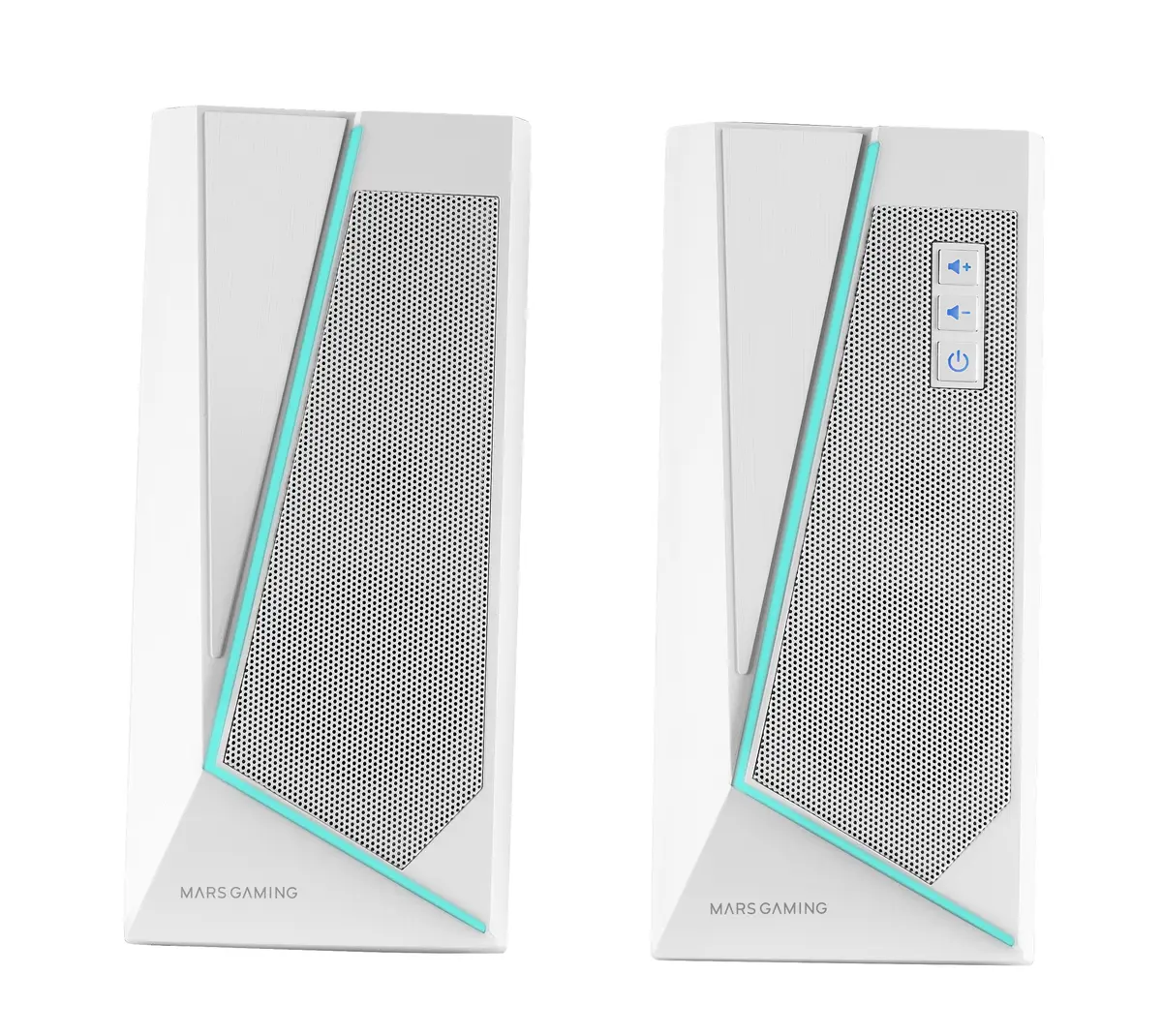 Mars Gaming MS7 White Speaker 20W Photo 7