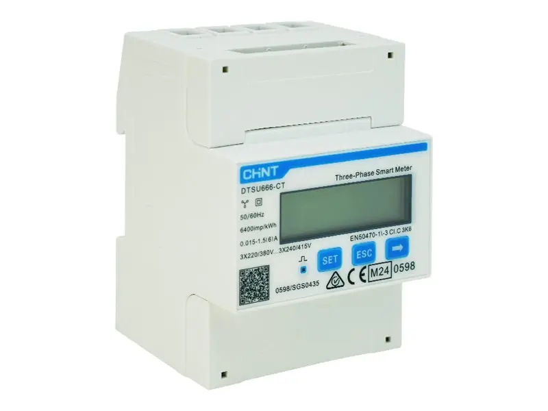 Deye SEM DTSU666-CT Умный счетчик с трансформаторами тока Photo 2