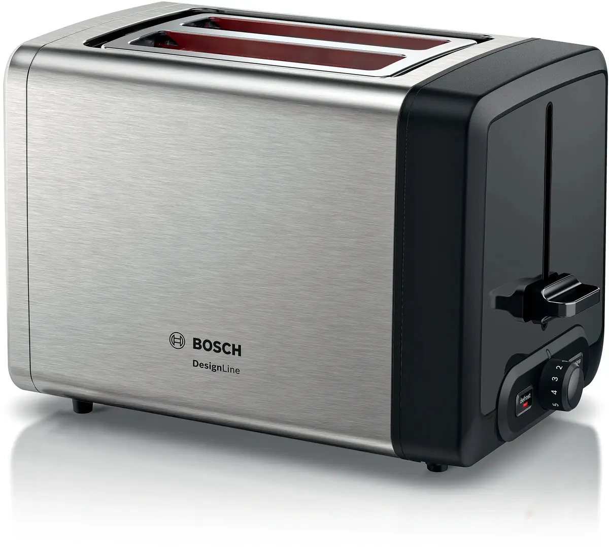 Тостер Bosch TAT4P420 нержавеющая сталь 970Вт Photo 2
