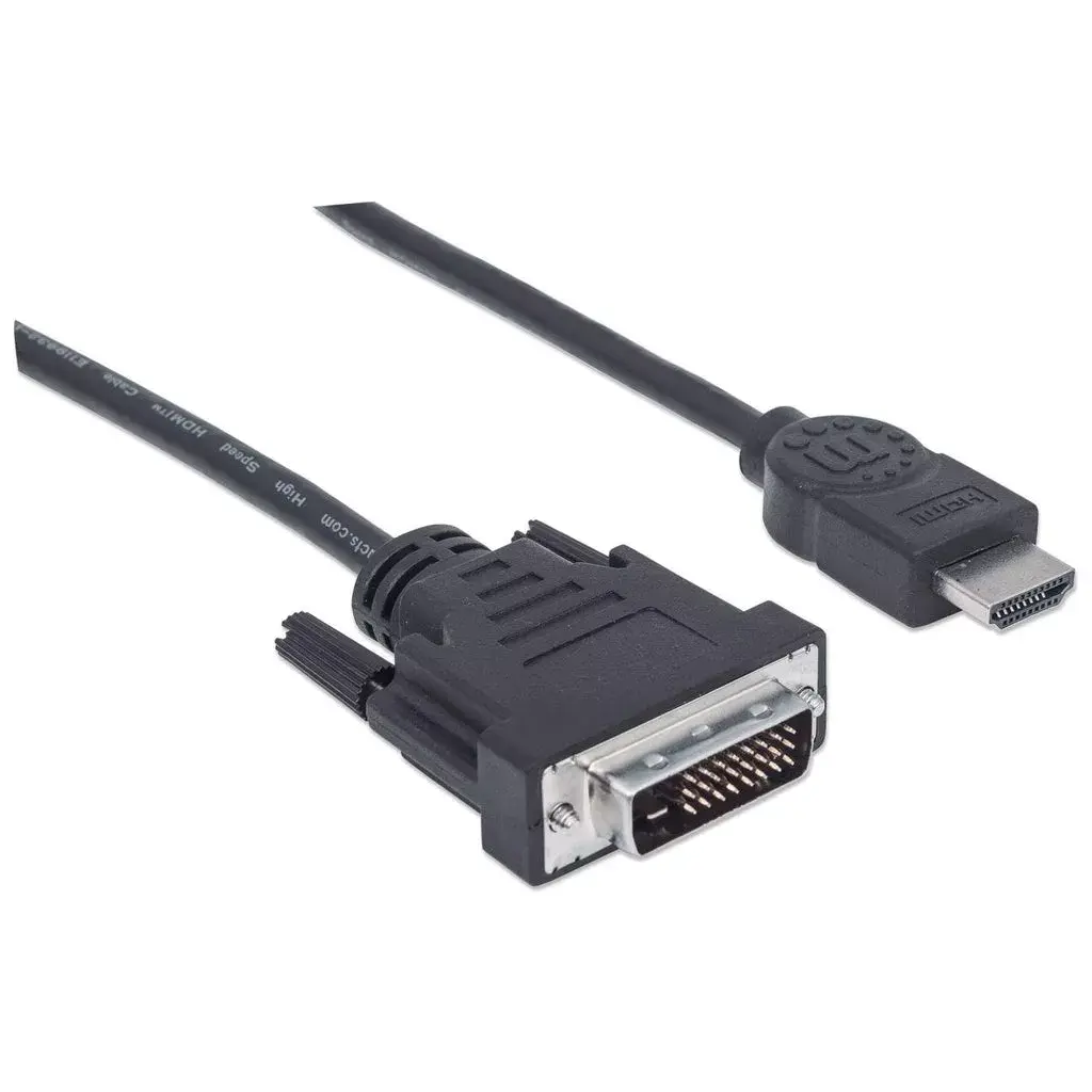 HDMI uz DVI-D kabelis Manhattan HDMIDVIMM6 Photo 2