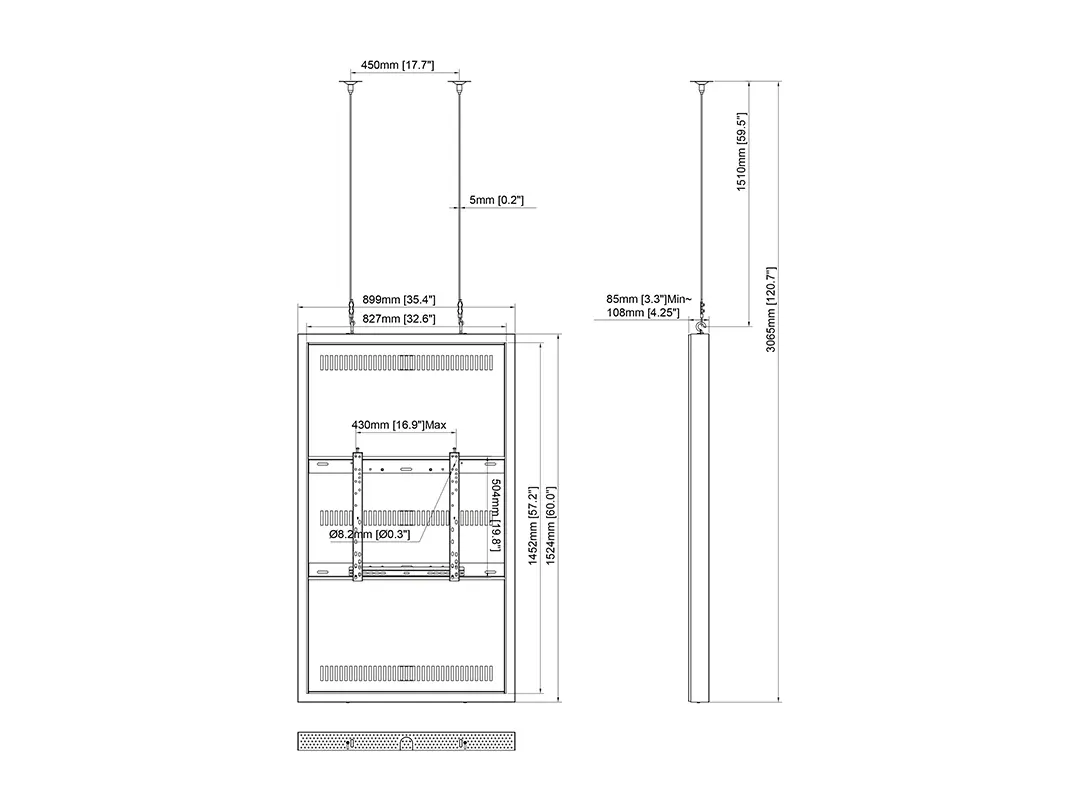 Корпус Multibrackets M Pro Series 65" Белый Photo 6