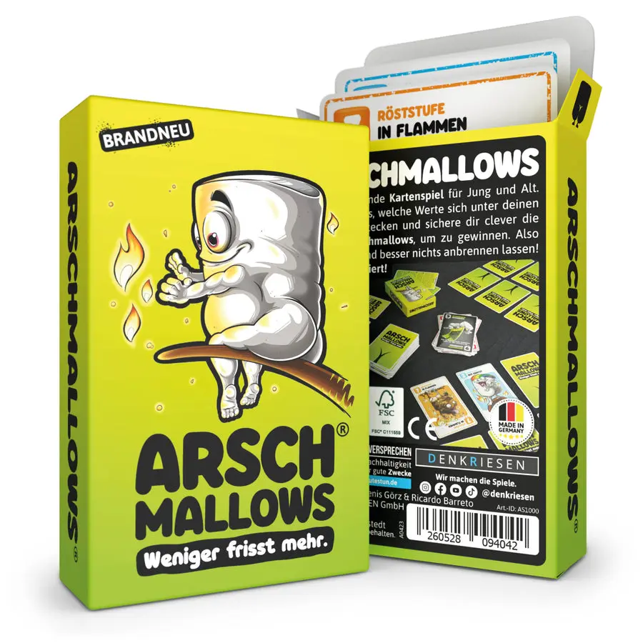ARSCHMALLOWS AS1000 Kāršu spēle Ģimenes 9