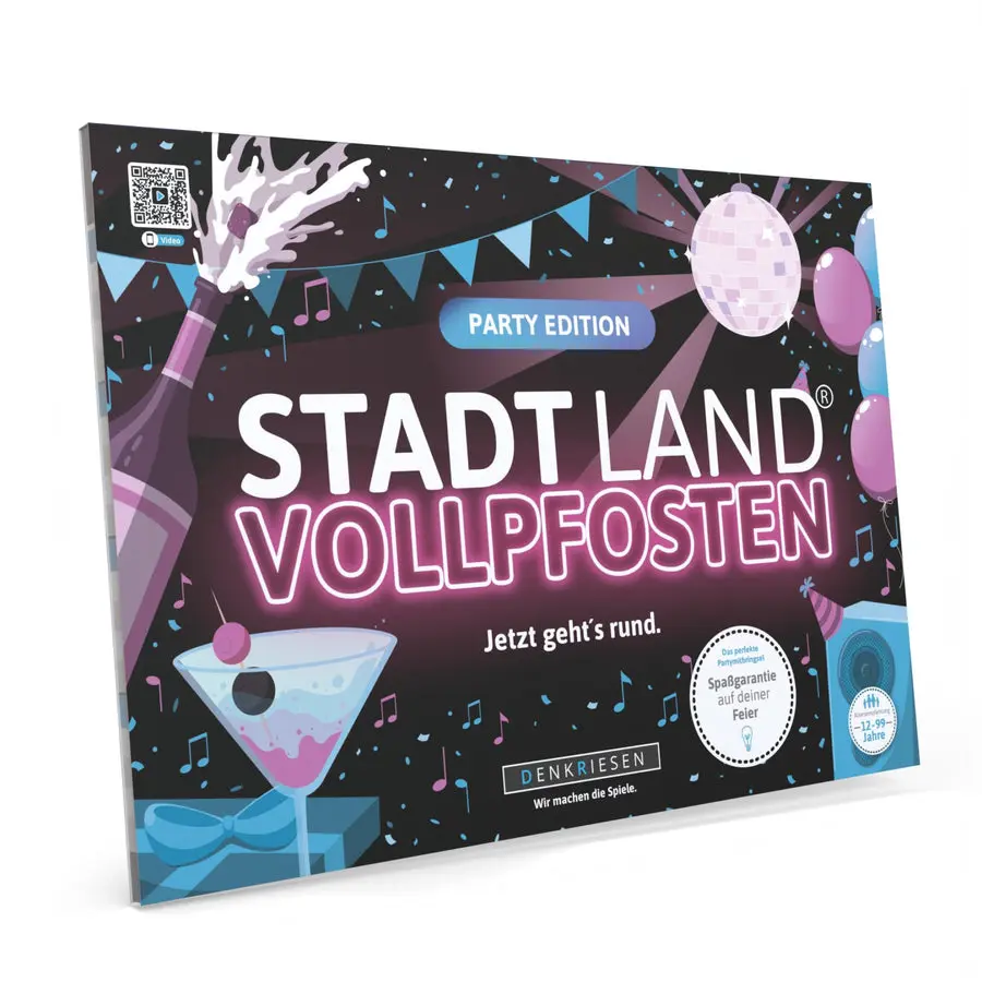 STADT LAND VOLLPFOSTEN Galda spēle Ballīte
