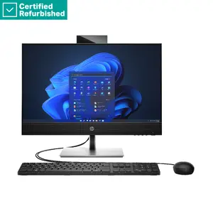 RENEW SILVER HP Pro 440 G9 AIO All-In-One - i7-14700T, 16GB, 512GB SSD, 23.8 FHD Non-Touch AG, Recline Stand, USB Mouse, DOS, 1 years