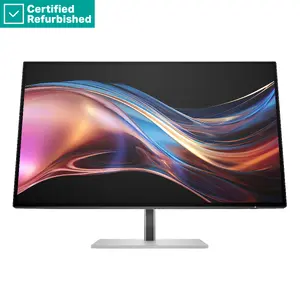 RENEW SILVER HP 727pu Series 7 Pro QHD TB4 Charging Monitor - 27" 2560x1440 QHD 400-nit 120Hz AG, IPS Black HDR 400, USB-C(100W/15W)/HDMI/DisplayPort Daisy-Chain, 5x USB-A, RJ-45 LAN, height adjustable/tilt/swivel/pivot, 1 years