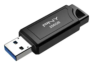 PNY Pro Elite V3 USB flash drive 256 GB USB Type-A 3.2 Gen 2 Black with 1000 MB/s read speed