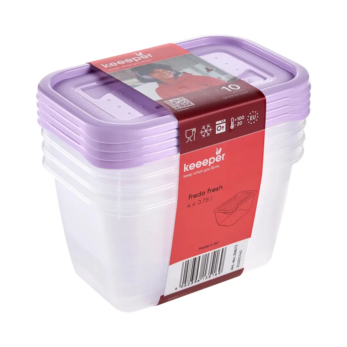 Konteiners keeeper Fredo 0.75 L 4 gab Photo 2