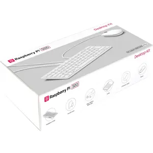 Персональный компьютер Raspberry Pi 500 Kit White Pink