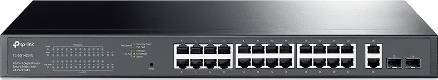TP-Link TL-SG1428PE pārvaldāms Gigabit Ethernet komutators