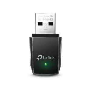 Беспроводной USB-адаптер TP-Link Archer T3U WLAN 867 Мбит/с Wi-Fi 5 Двухдиапазонный Черный