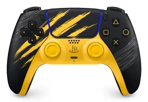 Playstation DualSense Wireless Controller - Marvel's Wolverine Battle Yellow Limited Edition for PS5, PC, Mac, and Mobile