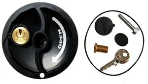Emergency release knob for FAAC 740 and 741 gate automation systems