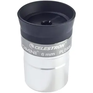 Celestron Omni 6 mm eyepiece Telescope 5 mm Black, Silver