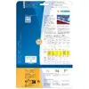Solplanet 8032 Signalling Film Labels A4 Yellow Photo 2