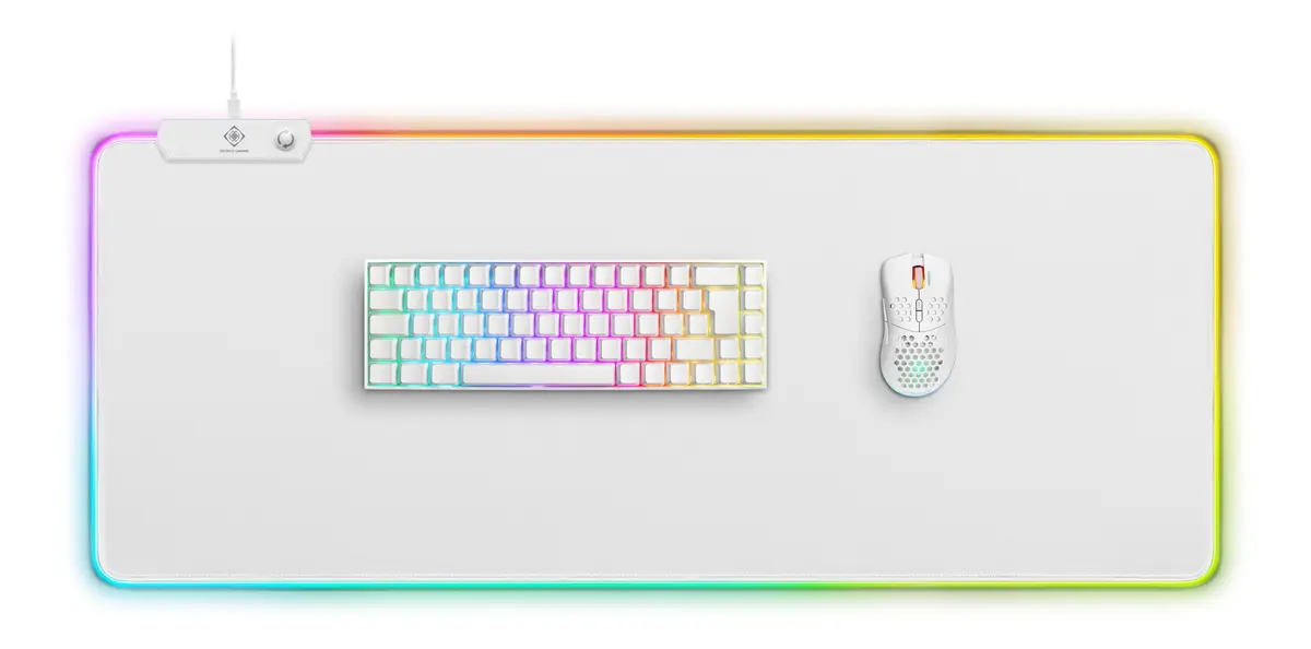 Игровой коврик Deltaco Gaming GAM-079-W белый Photo 2