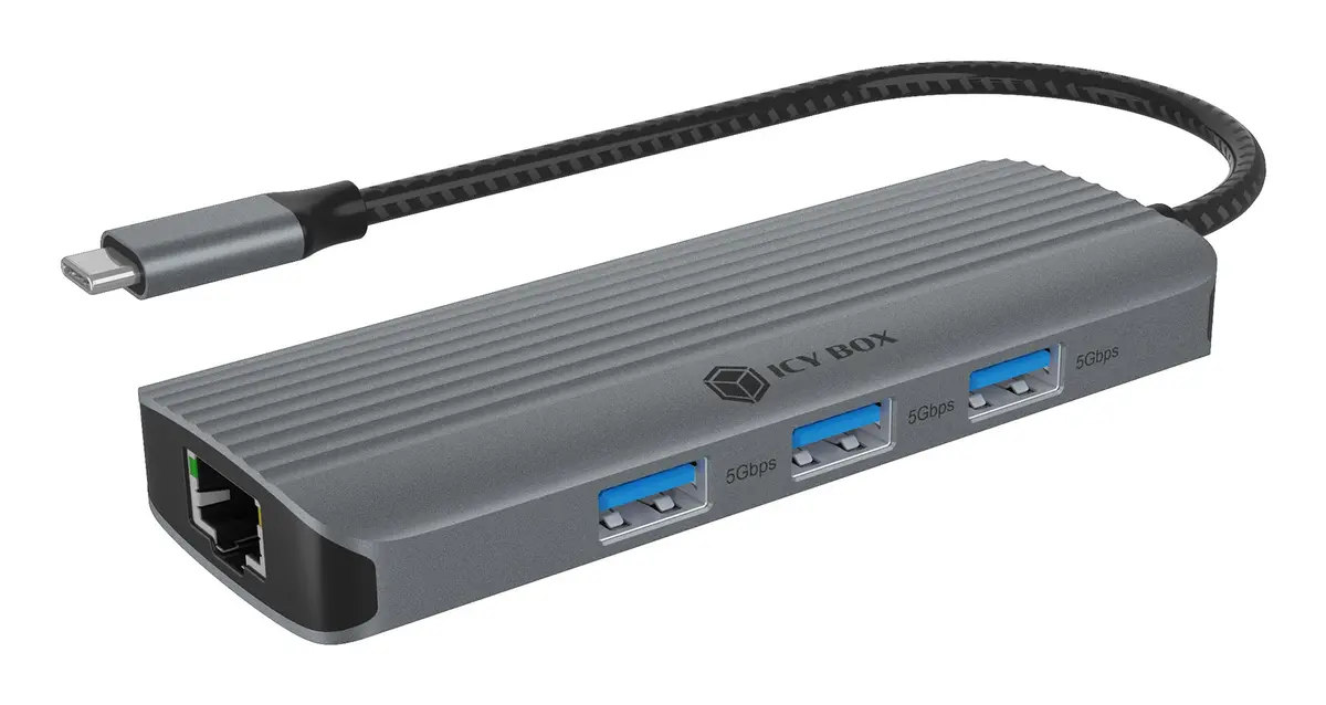 ICY BOX IB-DK4034a-CPD Wired USB 3