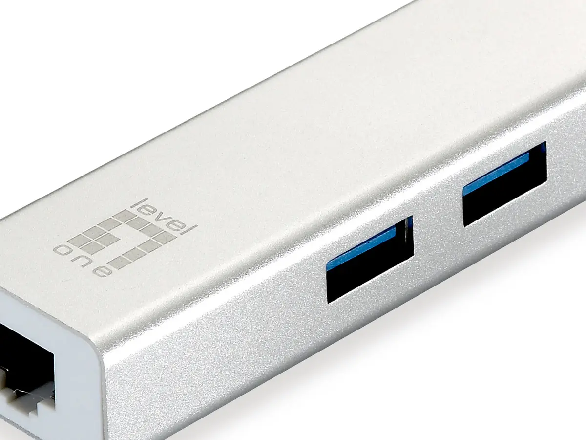 Гигабитный USB-адаптер и хаб LevelOne USB-0503 Photo 6
