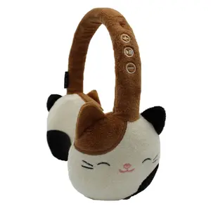 Lazerbuilt Bezvadu austiņas Bluetooth Squishmallows Cam Plīša dizains