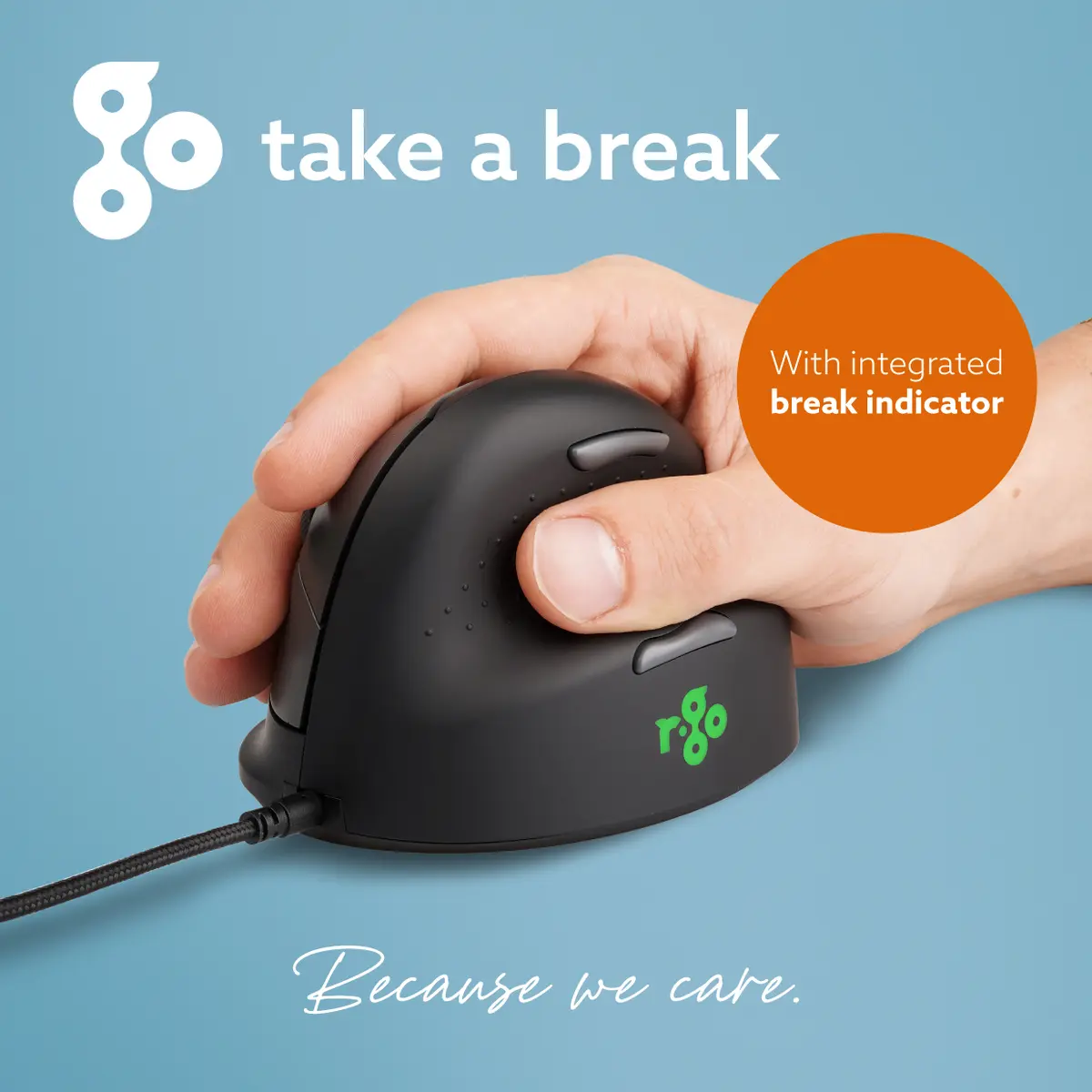 Эргономичная мышь R-Go Tools R-Go HE Break малая Photo 8
