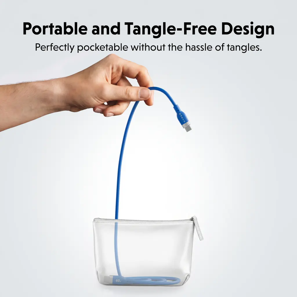 Кабель USB-C Targus HyperJuice Flex Photo 5