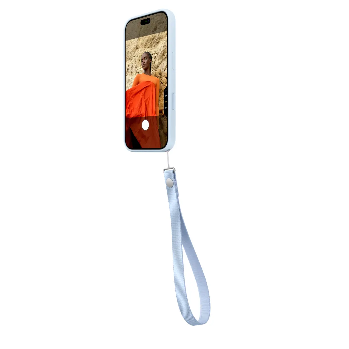 Apple Crisp Blue Wristlet Strap Photo 5