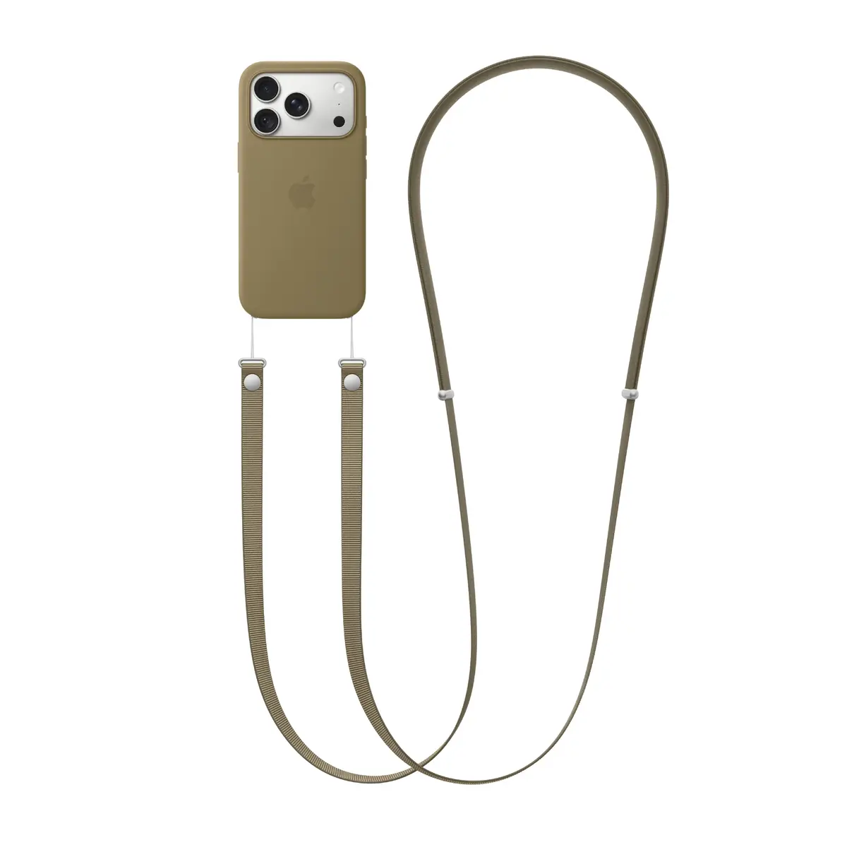 Apple Crossbody Strap Olive Photo 4