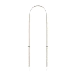 Apple Crossbody Strap Sand Polyethylene Terephthalate Length 2.08 m