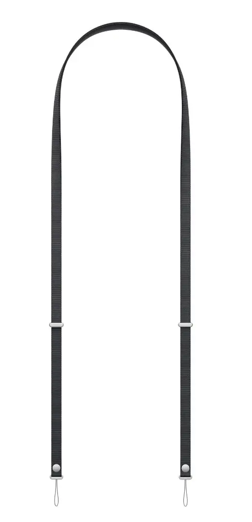 Apple Crossbody Strap - Black Photo 8