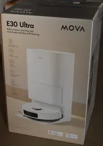 Робот-пылесос MOVA E30 Ultra сухая и влажная уборка 7000Па 5200мАч белый со станцией самоочистки