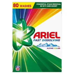 Ariel Color washing powder, 4.4 kg 80 washes.