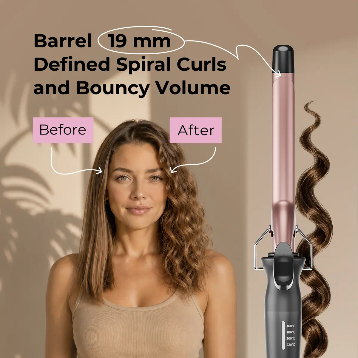 Ray Battler RB 6568 Curling Iron