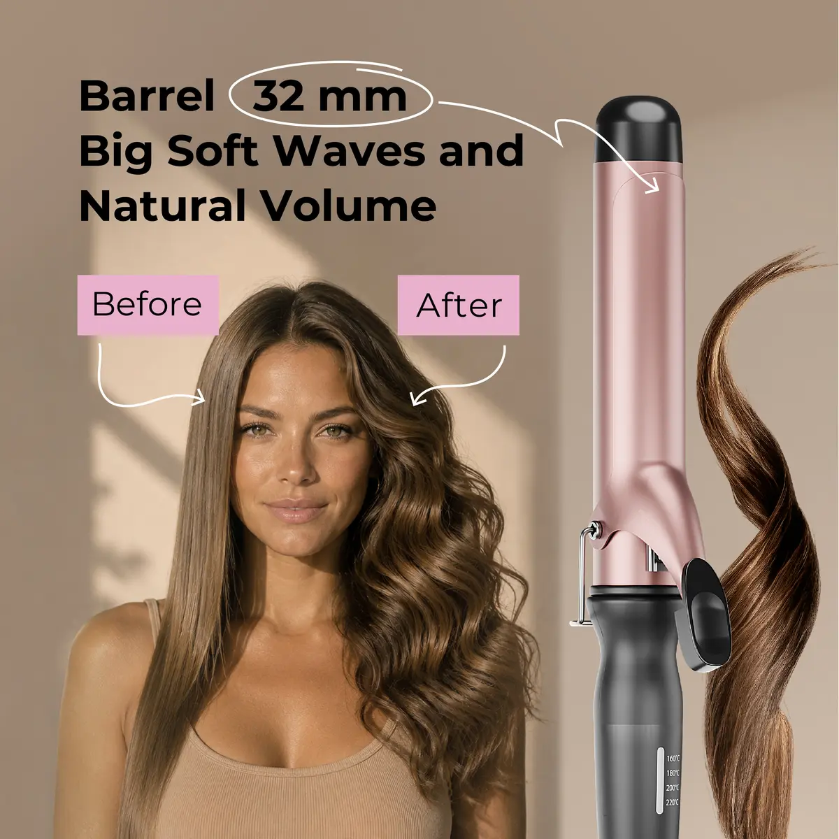 Ray Battler RB 6567 Curling Iron